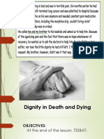 Dignity in Death and Dying