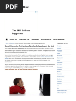 Contoh Discussion Text Tentang TV Dalam Bahasa Inggris Dan Arti - English Admin