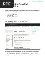 PowerShell 7 Cheat Sheet | PDF | Computing | Computer Programming