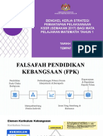 PBD Matematik Tahun 1 Updated