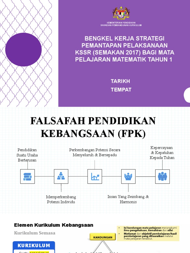 Pbd Matematik Tahun 1 Updated Pdf