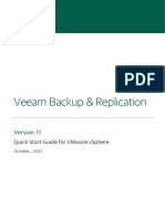 Veeam Backup 11 0 Quick Start Guide Vsphere