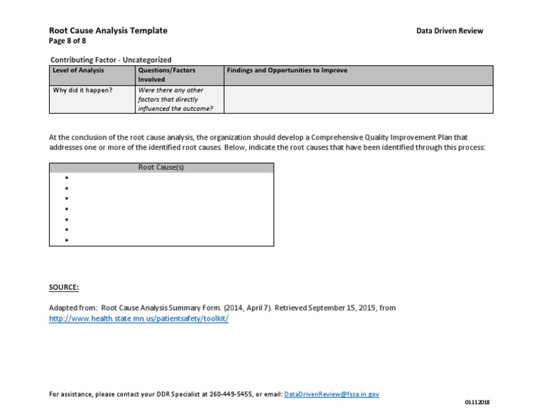 Root Cause Analysis Guide | PDF