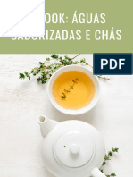 Receitas - Chás e Água Saborizada