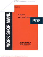 Nichiyu Forklift Fbt10 18p Sicos 50 Service Manual