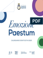 Emozione Paestum - Brochure Eventi 2023