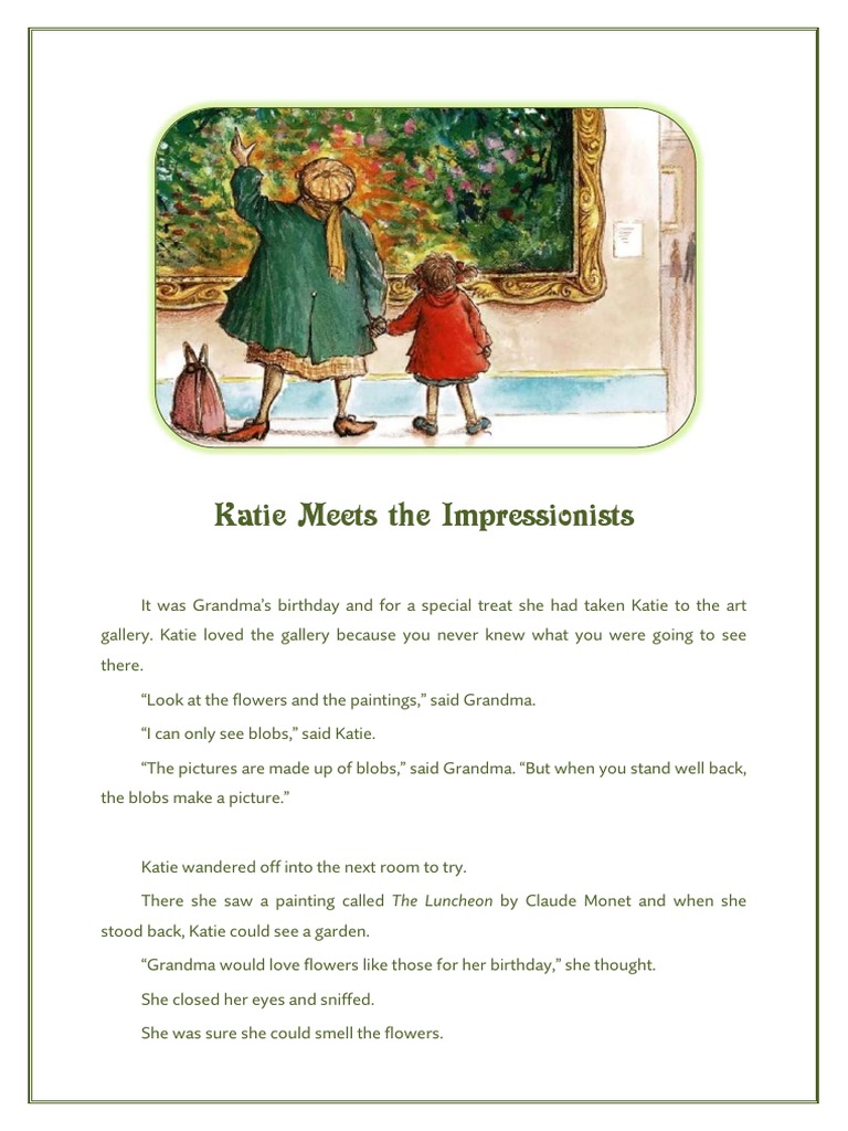 Katie Meets The Impressionists James Mayhew PDF