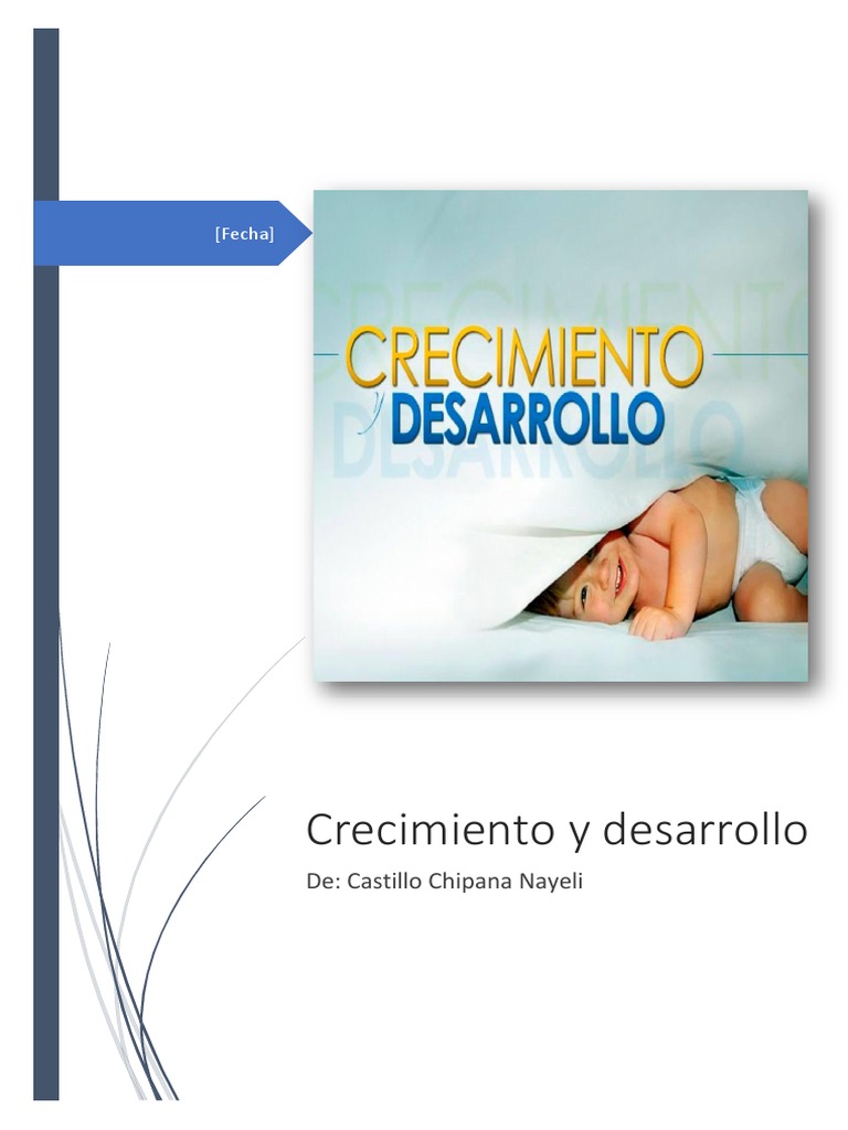 Crecimiento y desarrollo humano | PDF | Crecimiento personal y ...