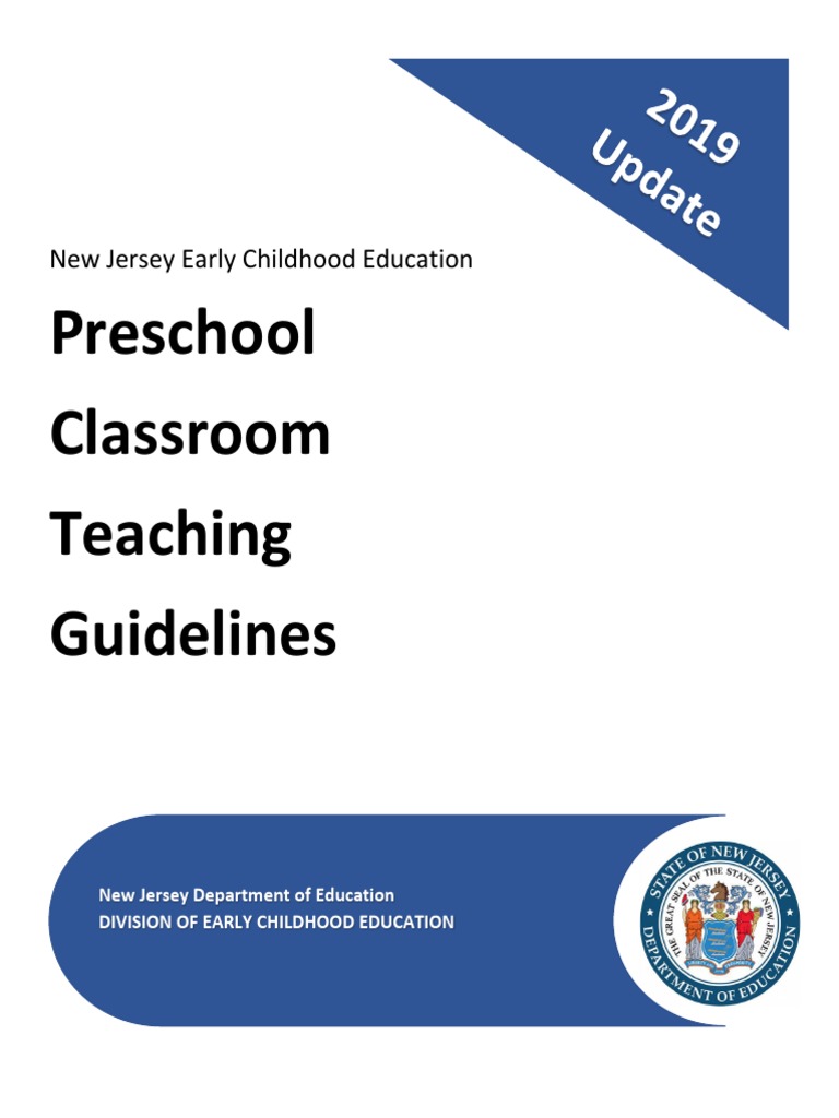 New Jersey Preschool Teaching Guidelines | PDF | Preschool | Learning