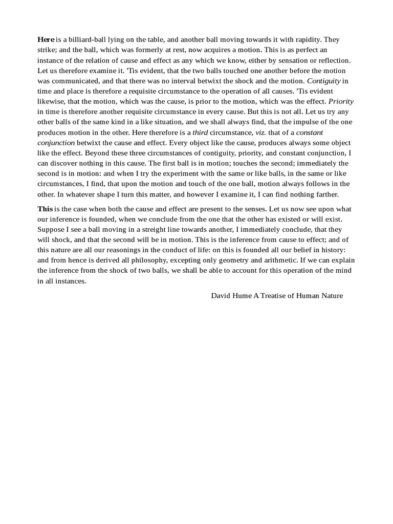 Hume On Billiard PDF