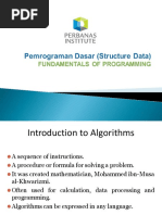 Data Structure and Algorithm - Fundamental Programing Part 1