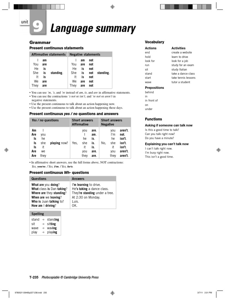 c-pia-de-four-corners-level1-unit9-teachers-edition-language-summary