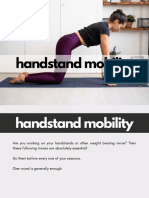 Handstand Mobility