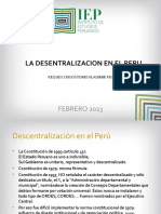 DESENTRALIZACION