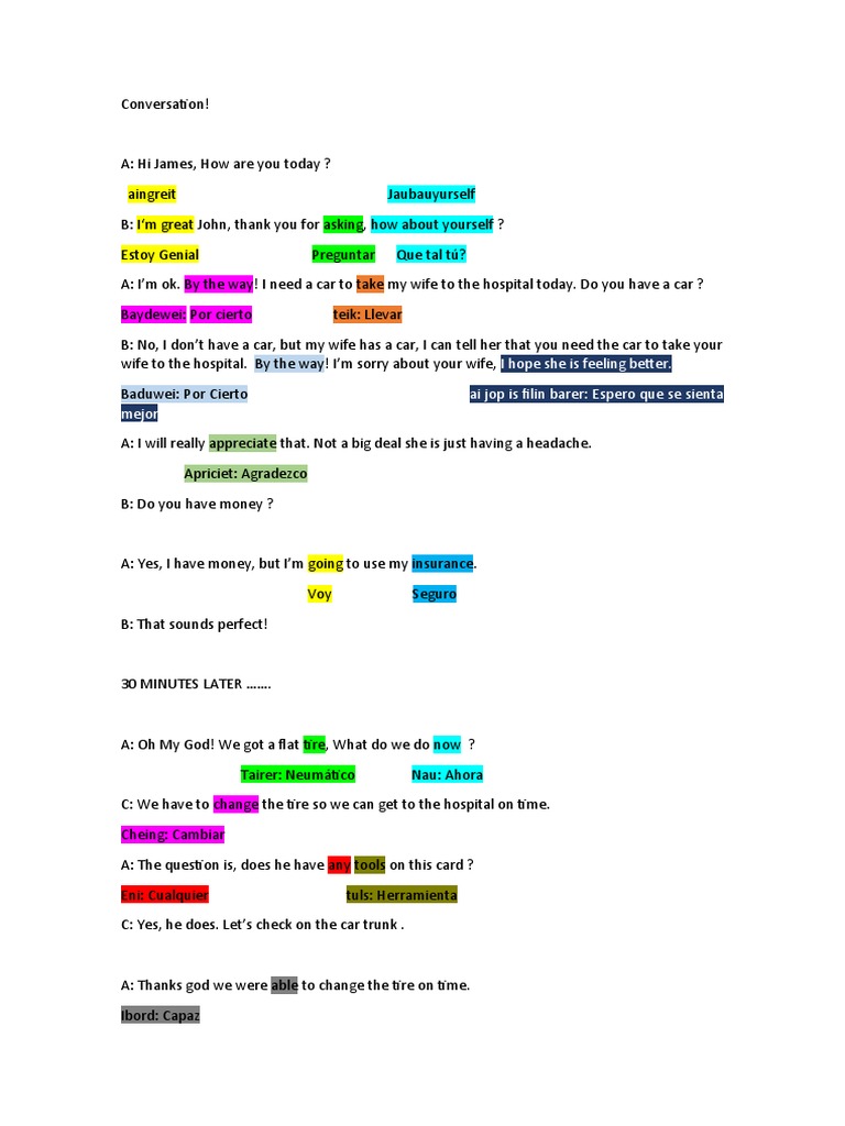 Conversation | PDF