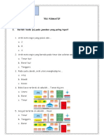 Soal Evaluasi Kelas 1 Tentang Arah Mata Angin