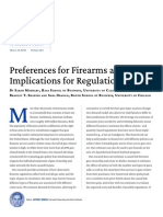 Preferences For Firearms and Their Implications For Regulation