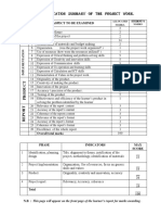 Project Work Marking Guide - Final