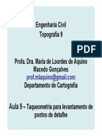 Topografia 9 - Aula 09