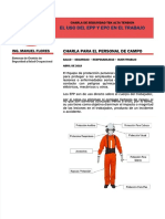 PDF Charla de Seguridad Uso de Epp y Epc Compress