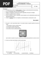Trabalho - 2° Bimestre 6° Ano