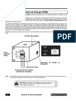 NOJA-5009-17 OSM15-310 OSM27-310 OSM 38-300 Con Control RC Manual de Usuario - Es-45 PSM