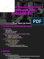 9° Ano - Capítulo 3 - O Processo de Urbanização No Brasil e A Chegada Dos Imigrantes