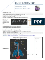 LA VOIX EST ELLE UN INSTRUMENT Feuille D Audition