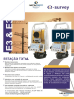 Estação Total E-Survey E3&E3L - Catalogo