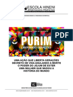 Purim e Jejum de Ester - Purim 2022 5782