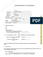 Bewerbungsfragebogen Konfessionsgebunden - 230328