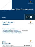 MSME Customer - Sales Documentation