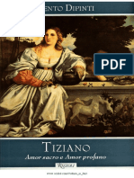 Federico Zeri Amor Sacro e Amor Profano Di Tiziano