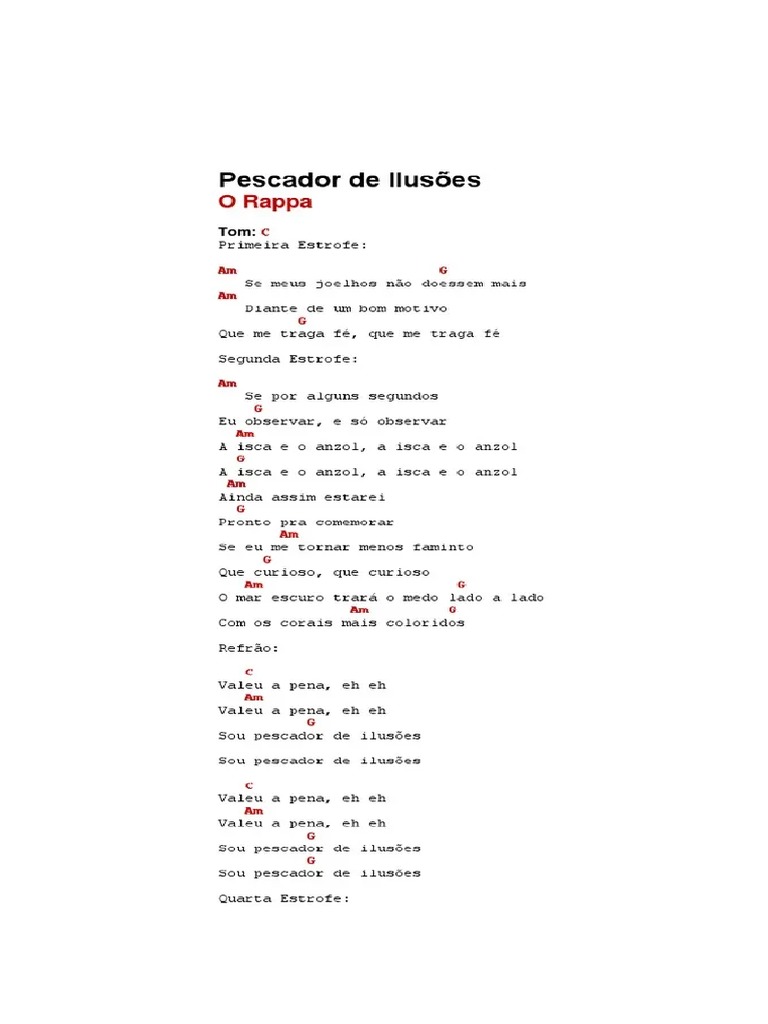 Pescador de Ilusões O RAPPA | PDF