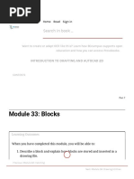 Module 33 - Blocks - Introduction To Drafting and AutoCAD 2D