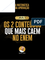 Aula 1 - Os Dois Conteúdos Que Mais Caem No ENEM