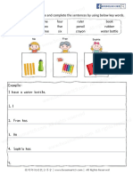 Gramma in Use (2) Things For School and Number