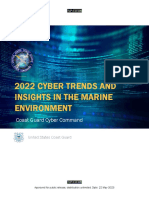 USCG Cyber Trends and Insights in The Marine Environment