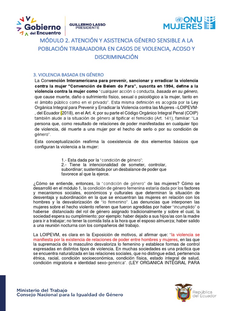 Violencia Basada en Género | PDF | Política | Ciencias sociales
