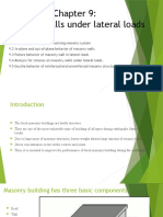 Masonry Under Lateral Loads