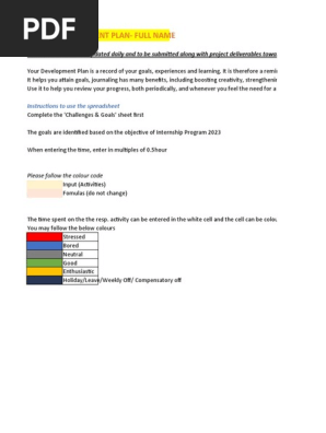 Ip 2023 - Goal Setting - Full Name