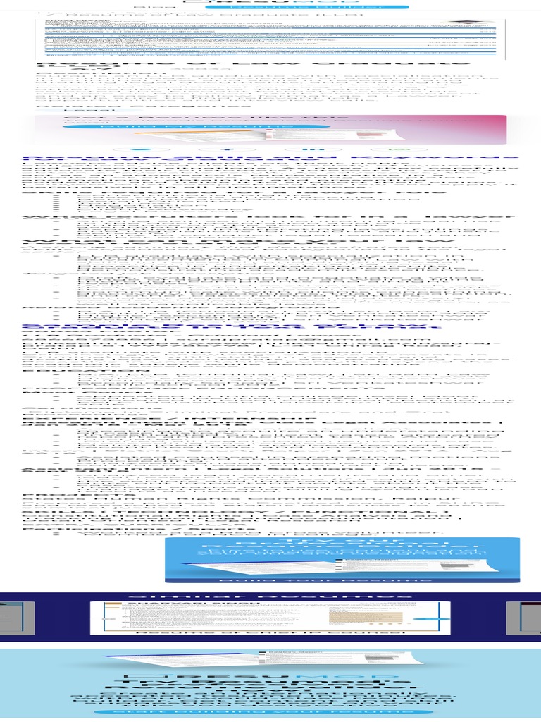 Sample Resume of Law Graduate (LLB) With Template PDF Lawyer Lawsuit