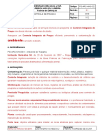 PD-ARC-AHS-022 - Controle de Pragas