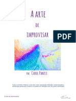 eBook A Arte de Improvisar - Carol Panesi