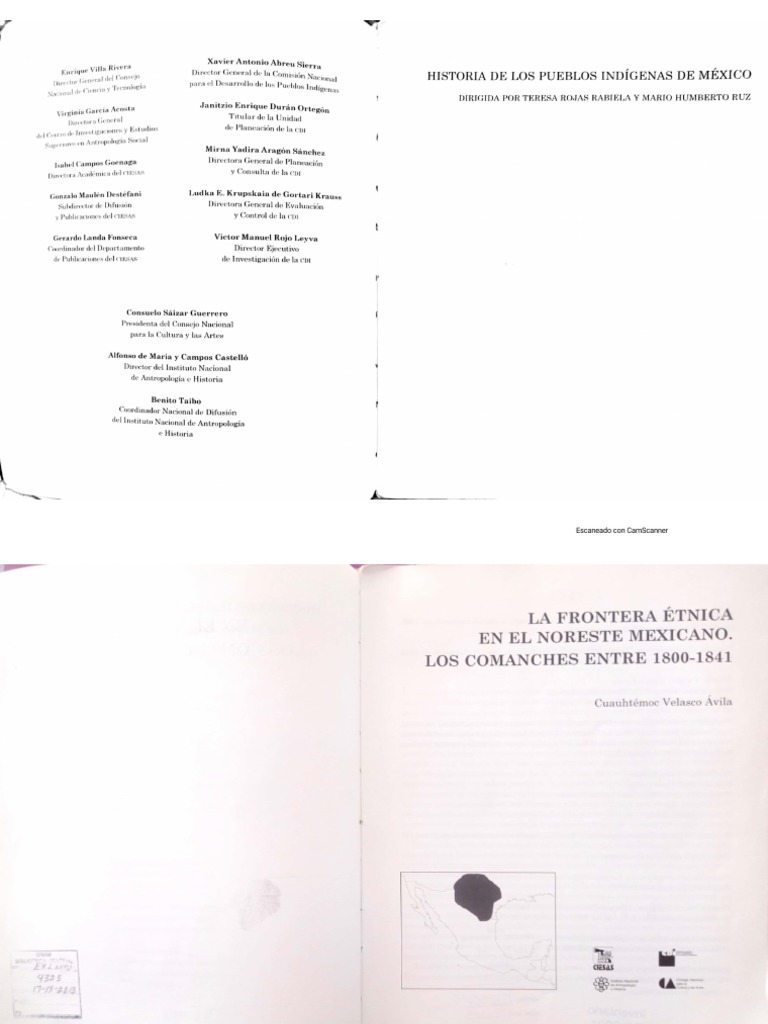 La Frontera Étnica en El Noreste PDF 