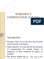 Unit Iii Workmen's Compensation Act, 192