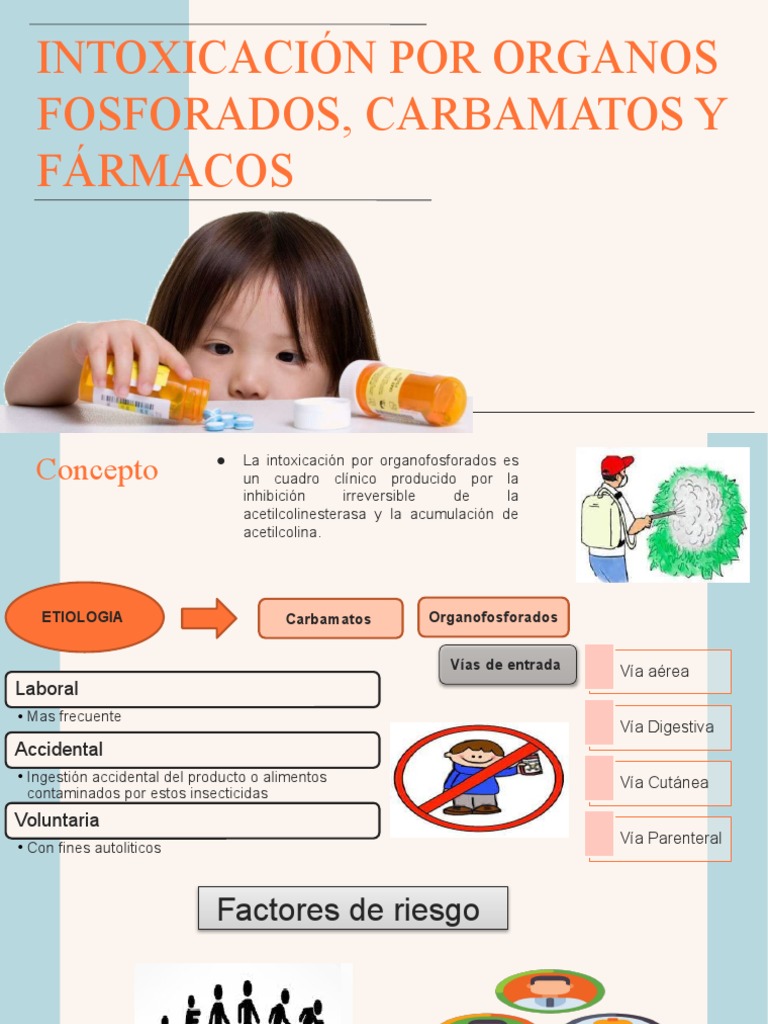 Manejo de Intoxicación por Organofosforados | PDF | Tratamientos ...