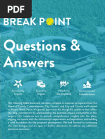 Project Break Point Q&A