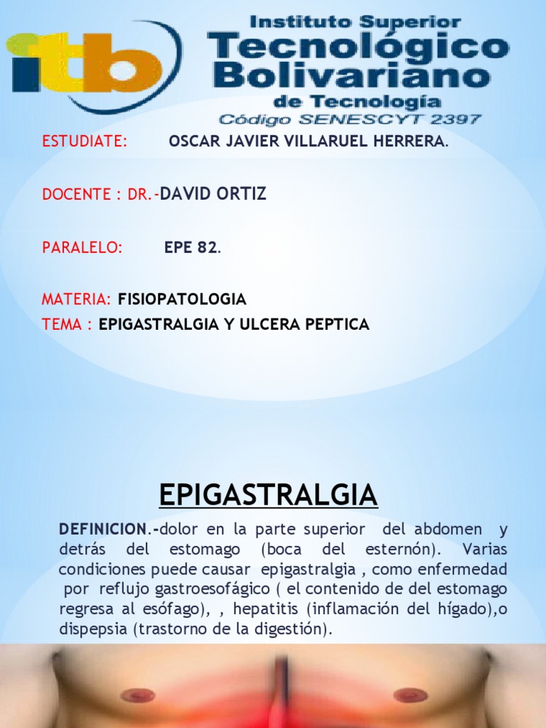 EPIGASTRALGIA | PDF