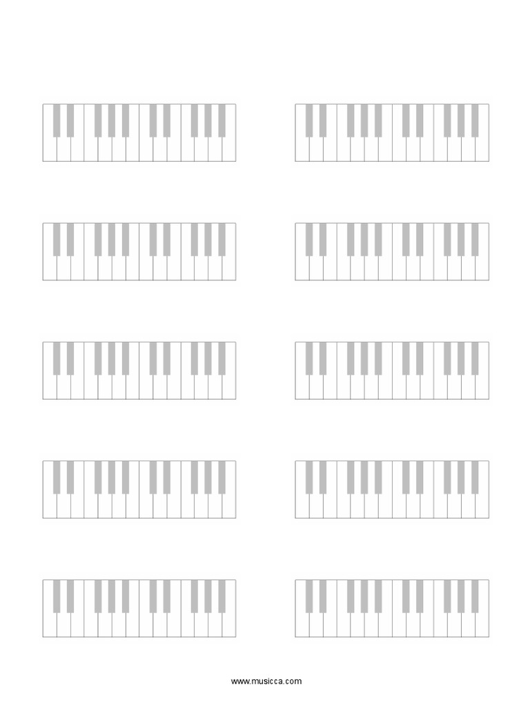 Piano Diagram | PDF